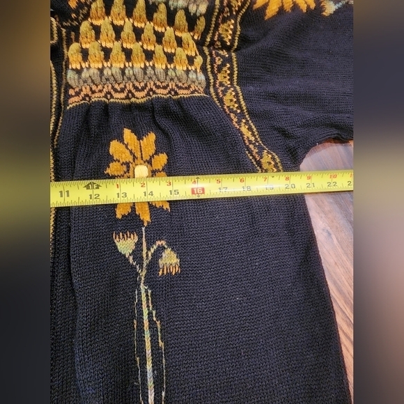 Vtg Maureen Goldie Designs 100% Pure Wool Sweater - Picture 8 of 12